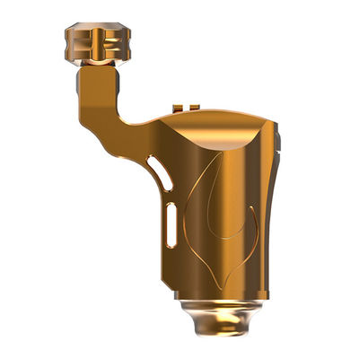 Gold Color Automatic Custom Tattoo Machines Stable With Coreless Motor