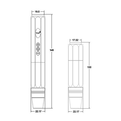 PMU Professional Permanent Microblading Pen Wireless With Lithium Polymer Battery
