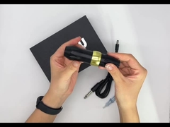 専門の回転式入れ墨機械芸術家のための無線ペンのタイプの黒くおよび赤い色